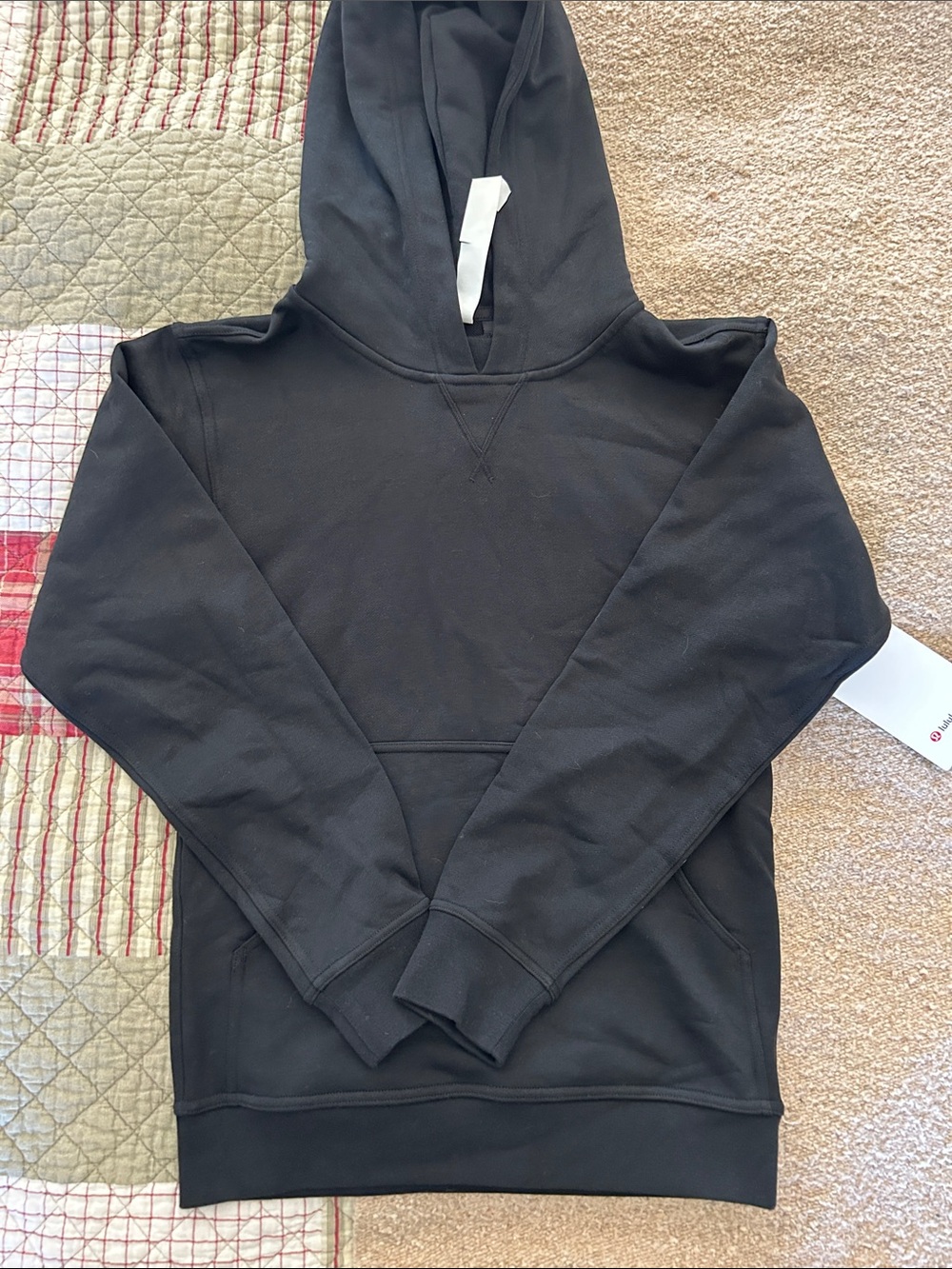 lululemon athletica Women’s Black All Yours Hoodie * Terry